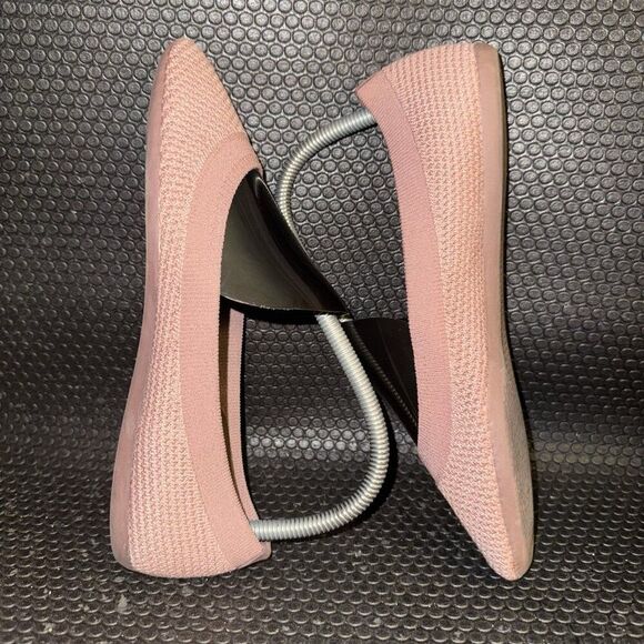 Allbirds Tree Breezers Muave / Pink Knit Ballet Flats Comfort Shoes Women Size 6 - Picture 5 of 8